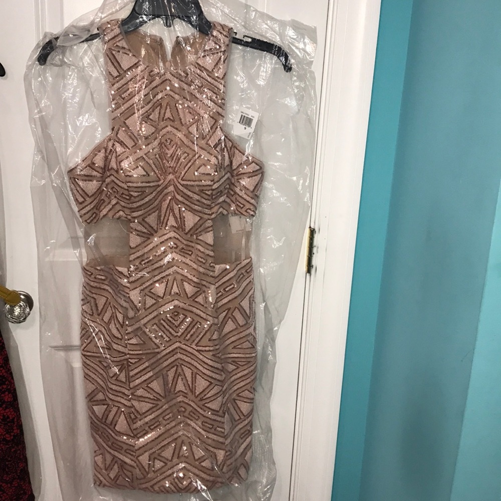 New GB Sequin Sheath Formal Dress